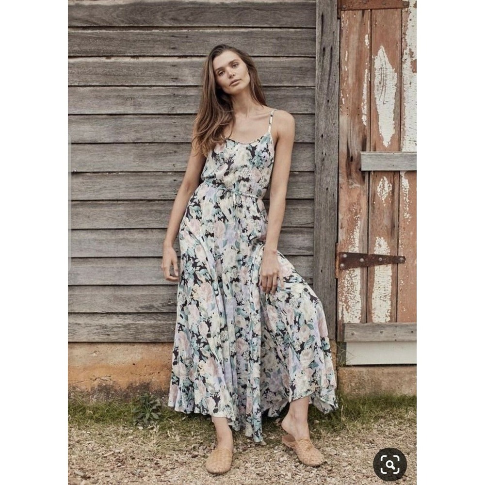 Auguste The Label Gardenia Panelled Max dress size US 2